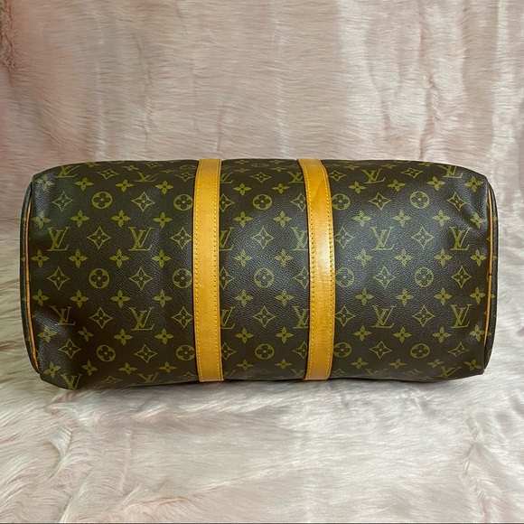 Louis Vuitton Keepall 45 Monogram Duffle Bag Travel Luggage - Picture 8 of 16